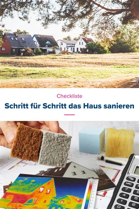 Checkliste Haus sanieren Schritt für Schritt das Haus erneuern Haus