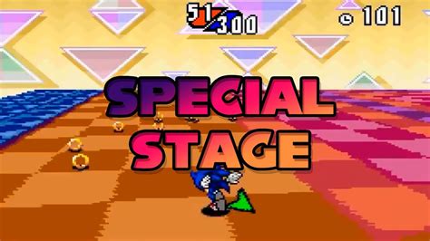 Sonic Advance 1 2 Special Stage Youtube