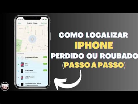 Como Rastrear Iphone Perdido Ou Roubado Passo Passo Youtube