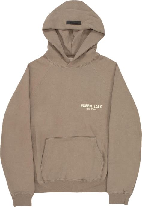 Buy Fear Of God Essentials Essentials Hoodie Desert Taupe