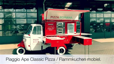 Piaggio Ape Pizza Foodtruck The Ultimate Mobile Catering Solution