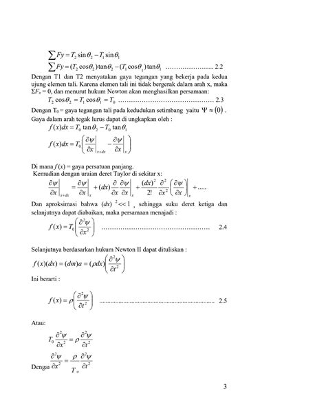 SOLUTION Bahan Ajar 2 Gelombang Mekanik Studypool