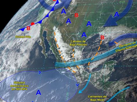 Clima México Hoy 12 De Abril De 2023 Se Esperan Lluvias Y El Frente