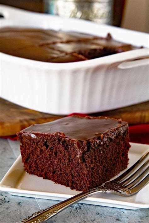 Homemade Chocolate Cake with Chocolate Frosting - Julie's Eats & Treats