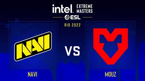 NaVi Vs MOUZ Map 1 Mirage IEM Road To Rio 2022 Europe RMR B YouTube