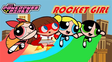 Powerpuff Girls And Rocket Girl Saving The World By Justinproffesional