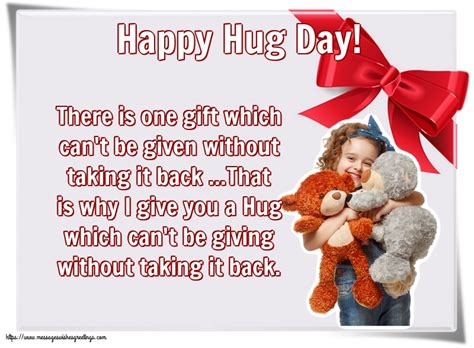 Greetings Cards For Hug Day Happy Hug Day