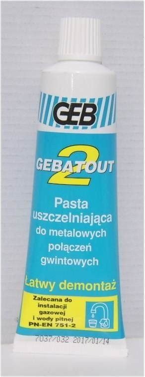 Gebatout Pasta Uszczelniaj Ca Do Instalacji Wodnych I Gazowych G