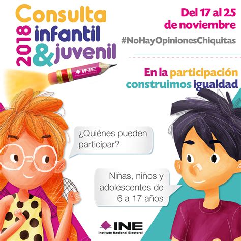 Ya Est S Lista O Listo Para Votar En La Consulta Infantil Y Juvenil