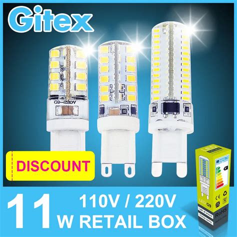 10pcs G9 Led Bulb 220v 110v 5w 6w 7w 9w 10w 11w Led Lamp G9 Smd2835 Led