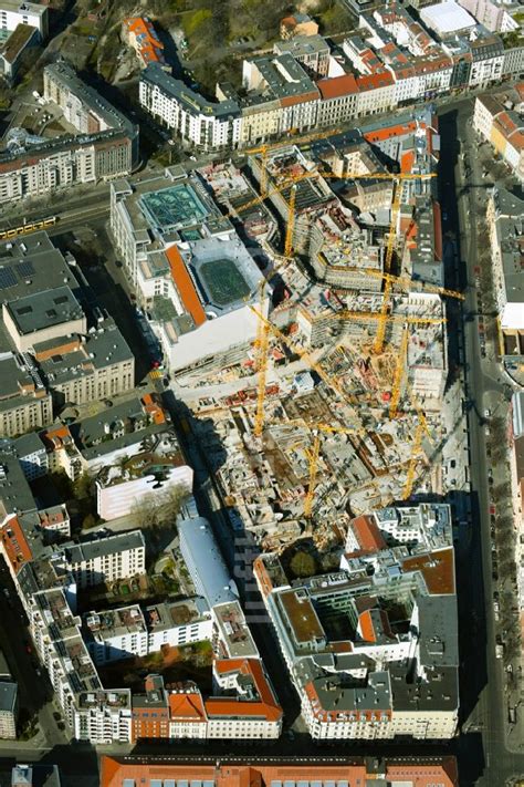 Luftaufnahme Berlin Baustelle Zum Neubau Auf Dem Areal Am Tacheles An