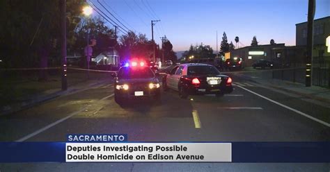 Sacramento Sheriff Investigating Possible Double Homicide Cbs Sacramento