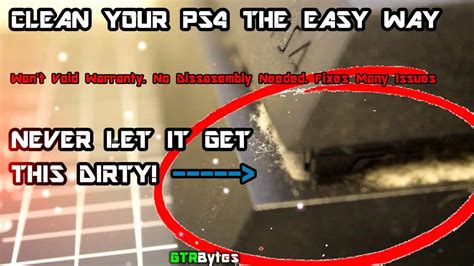 How To Clean Your PS4 The Easy Way Video Games Wikis Cheats