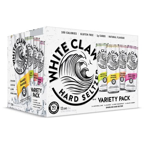 White Claw Variety Pack 12 Cans – BSW Liquor