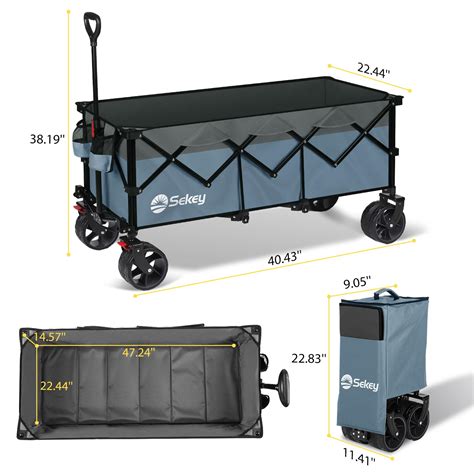 Snapklik Sekey L Collapsible Foldable Extended Wagon