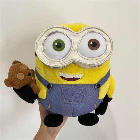 Boneka Minions Despicable Me Bob Teddy Original Universal Studio