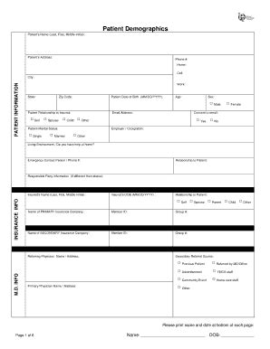 Fillable Online Patient Date Of Birth Mm Dd Yyyy Fax Email Print