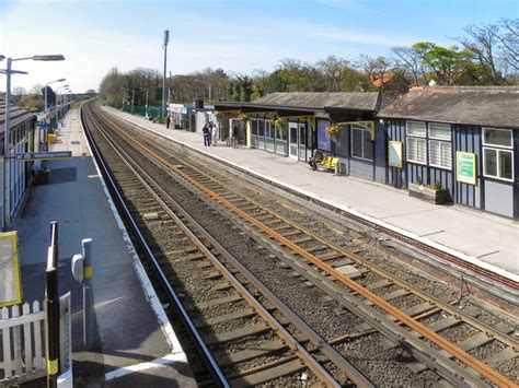 Ainsdale Station © David Dixon Geograph Britain And Ireland