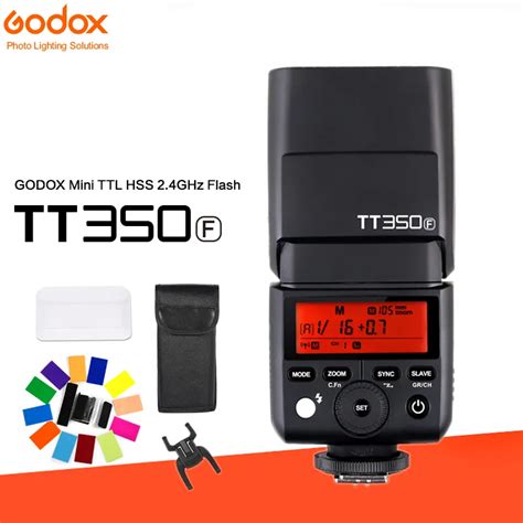 Godox cámara Flash TT350F para cámara Fujifilm Mini Speedlite Flash