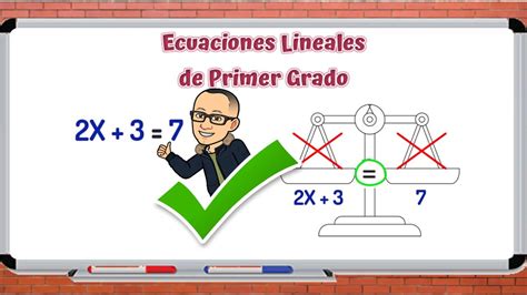 Ecuaciones Lineales De Primer Grado Super Facil Y Rapido Youtube