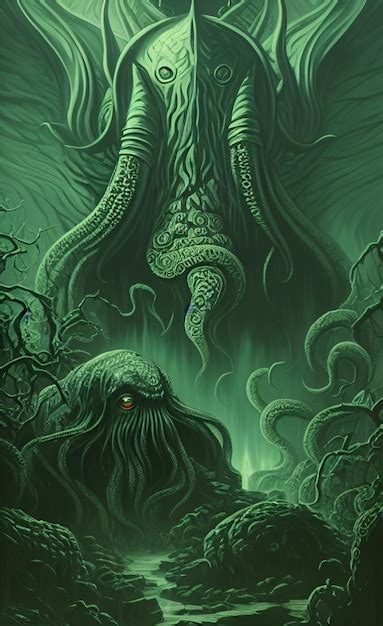 Premium Photo | Cthulhu art