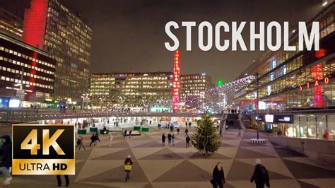 Sweden Stockholm Walking Tour Drottninggatan December 2023 YouTube