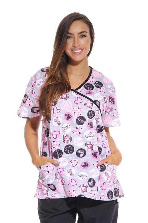 Just Love Just Love Womens Scrub Tops Holiday Scrubs Nursing