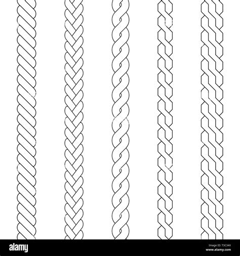 Braided Rope Vector