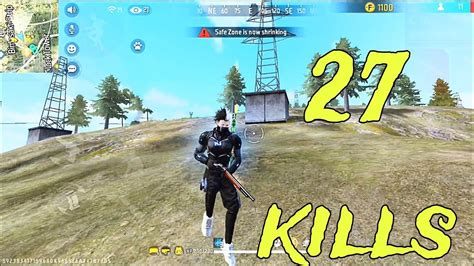 27 Kills Solo Vs Squad Gameplay 99 Headshot Rate Gareena Free