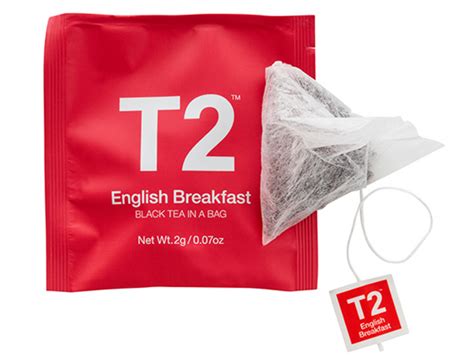 T2 Tea English Breakfast Individually Wrapped Tea Bags Astro Hospitality