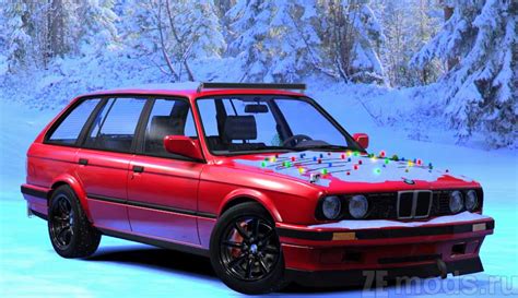 Скачать мод BMW E30 Touring Winter Drift для Assetto Corsa