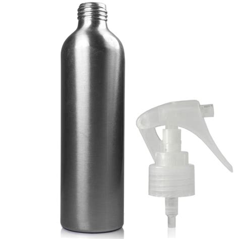 250ml Brushed Aluminium Spray Bottle Ampulla Ltd 0161 367 1414