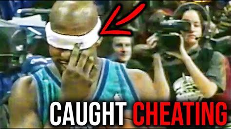 6 Nba Players Who Got Caught Cheating On Live Television Youtube