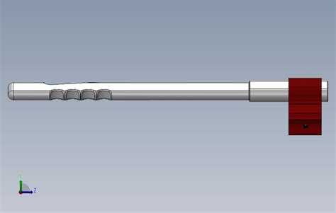 杠杆轴solidworks 2014模型图纸免费下载 懒石网