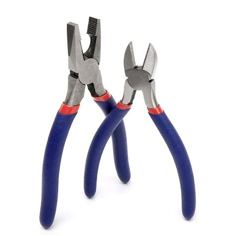 7 Piece Workpro Pliers Set With Groove Joint Long Nose Slip Joint