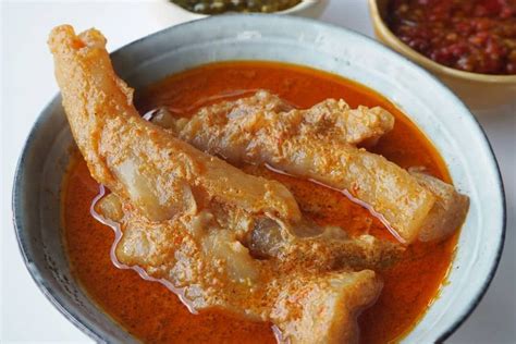 Resep Gulai Tunjang Khas Minang Intip Cara Buatnya Portal Belitung