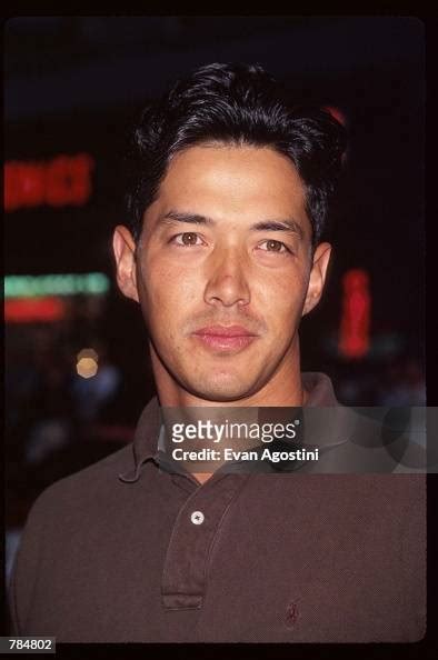 Actor Russell Wong Attends The Premiere Of Supercop July 24 1996