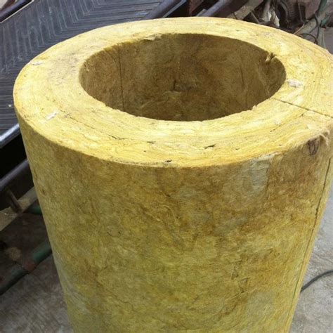 Fire Retardant Fireproof Mineral Rock Wool Pipe Thermal Insulation