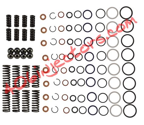 2003 2010 Deluxe 6 0 Powerstroke Injector Rebuild Kit Bitterroot Diesel Performance