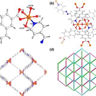 A The Coordination Surroundings For Cu II Ions View In 1 B The