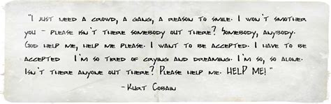 Kurt Cobain Quotes Wallpapers Wallpapersafari