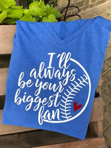 I Ll Always Be Your Biggest Fan Baseball Mom Baseball Etsy Baseball