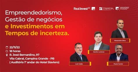 Empreendedorismo Gestão de negócios e Investimentos em tempos de