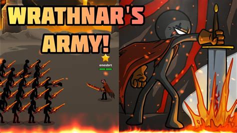 Stick War Epic Hot General Wrathnar And His Army New Secret