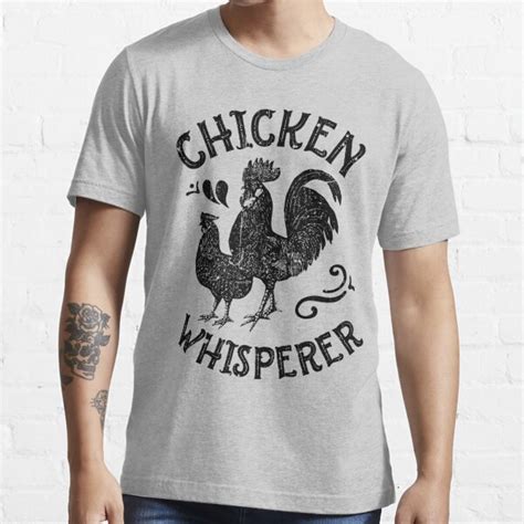 Chicken Whisperer Shirt Funny Farming Farm Poultry Gifts T Shirt For