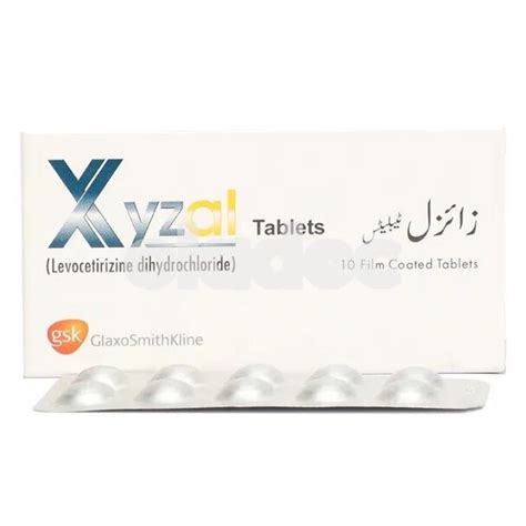 Xyzal Tablet Mg Uses Side Effects Price In Pakistan Oladoc