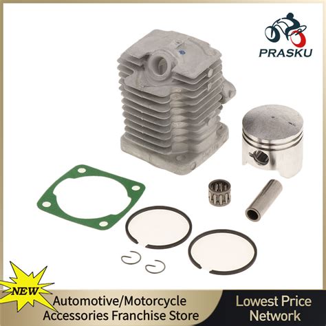 Prasku UNIVERSAL 44mm cylinder 12mm piston KIT W RING PIN สำหรบ 49cc 2