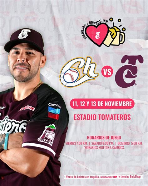 Tomateros Recibe A Charros En La Serie Parejas Y Disparejas Tomateros