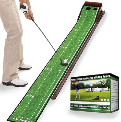 Best Golf Putting Mat Automatic Ball Returns - Oz Golf