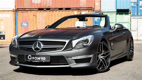 2018 Mercedes AMG SL 63 by G Power Fonds d écran et images HD Car Pixel